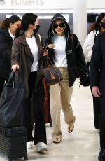 ROSE Arrives at JFK Airport in New York 05/01/2024