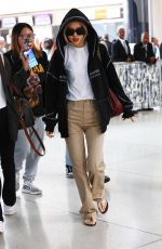 ROSE Arrives at JFK Airport in New York 05/01/2024