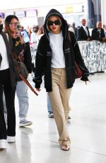 ROSE Arrives at JFK Airport in New York 05/01/2024