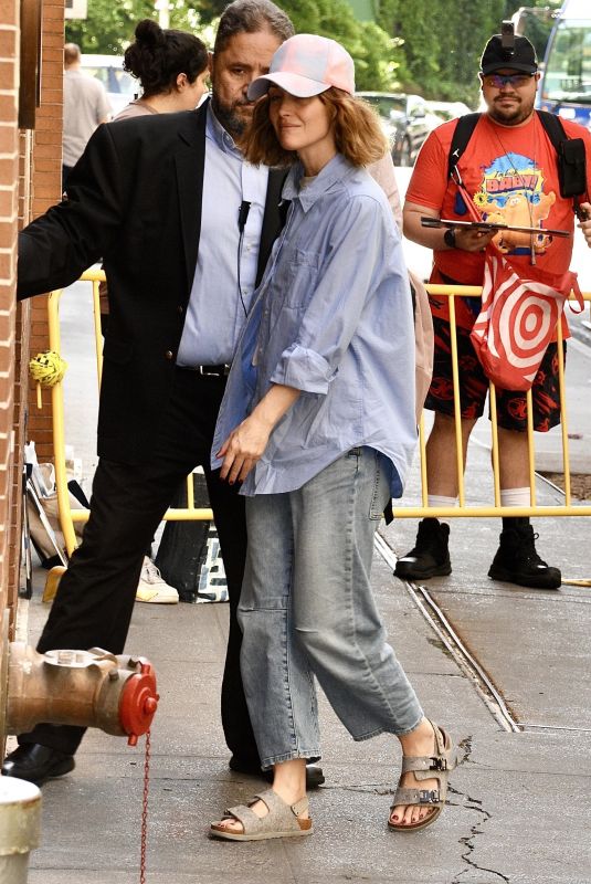 ROSE BYRNE Arrives at The View in New York 05/28/2024