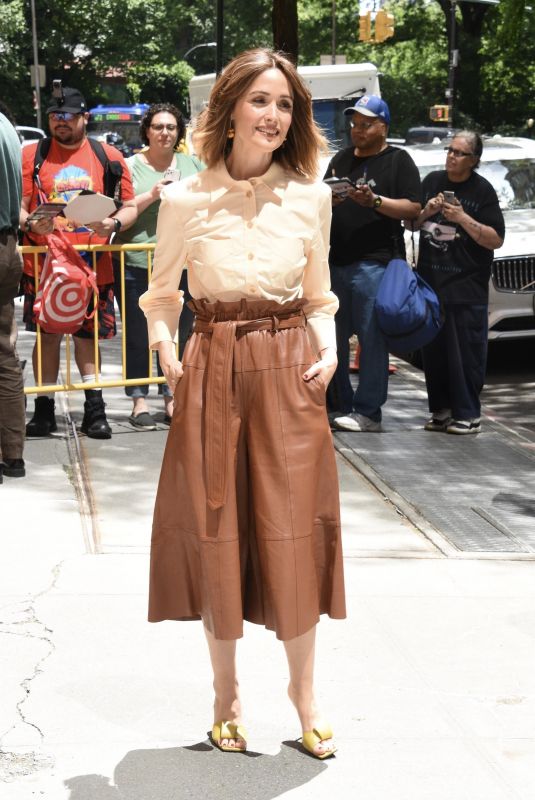 ROSE BYRNE Out and About in New York 05/28/2024