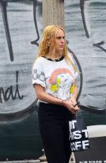 RUMER WILLIS Arrives at Alfred Coffee in Studio City 05/18/2024