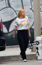 RUMER WILLIS Arrives at Alfred Coffee in Studio City 05/18/2024