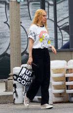 RUMER WILLIS Arrives at Alfred Coffee in Studio City 05/18/2024
