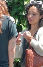 RUTH NEGGA Out for Lunch with a Friend in Los Angeles 05/10/2024