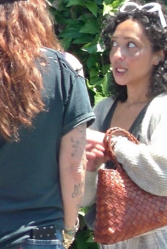 RUTH NEGGA Out for Lunch with a Friend in Los Angeles 05/10/2024