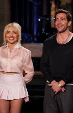 SABRINA CAPRENTER at Saturday Night Live in New York 05/18/2024