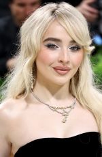 SABRINA CARPENTER at Met Gala Celebrating Sleeping Beauties: Reawakening Fashion in New York 05/06/2024