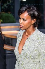 SABRINA DHOWRE ELBA Arrives at Gucci Cruise 2025 Fashion Show in London 05/13/2024