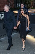 SALMA HAYEK Arrives at Gucci Cruise 2025 Fashion Show at Tate Modern in London 05/13/2024