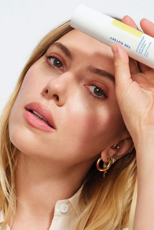 SCARLETT JOHANSSON for SPF Cream Campaign 2024