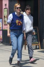 SCOUT and TALLULAH WILLIS Leaves Kreation Organic Juicery in Los Angeles 05/09/2024