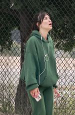 SCOUT WILLIS Out with Her Dog at Silver Lake Reservoir 04/30/2024