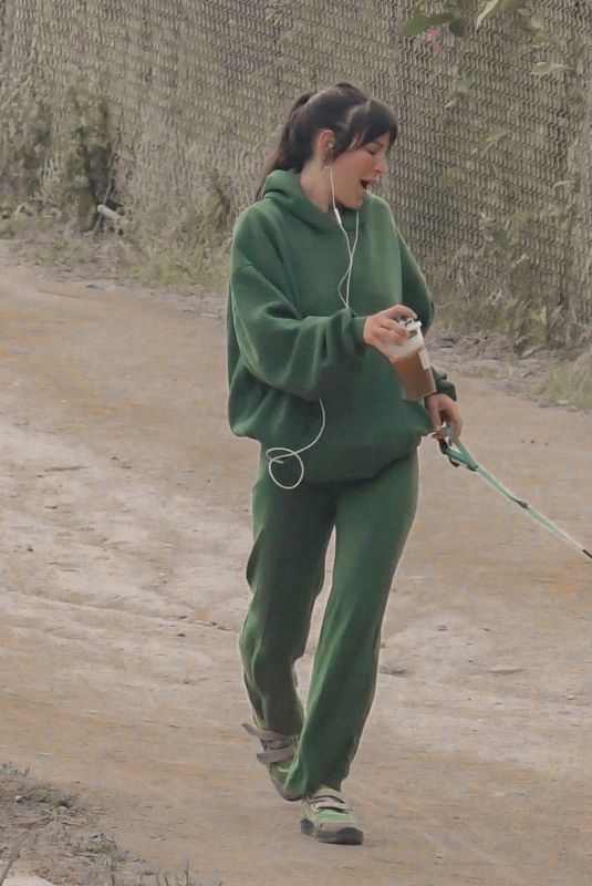SCOUT WILLIS Out with Her Dog at Silver Lake Reservoir 04/30/2024