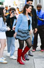 SELENA GOMEZ on the Set of Only Murders in the Building in New York 05/29/2024