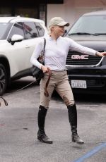 SELMA BLAIR and Her Dog Scout Leaves a Pharmacy in Studio City 05/15/2024