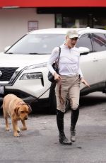 SELMA BLAIR and Her Dog Scout Leaves a Pharmacy in Studio City 05/15/2024
