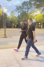SERENA WILLIAMS Out Jogging in Paris 05/23/2024