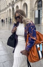 SERENA WILLIAMS Shopping at Gucci Store in Paris 05/28/2024