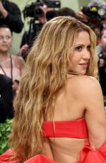 SHAKIRA at Met Gala Celebrating Sleeping Beauties: Reawakening Fashion in New York 05/06/2024