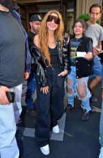 SHAKIRA Leaves Mark Hotel in New York 05/07/2024