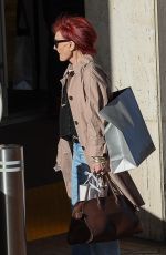SHARON OSBOURNE Shopping at Neiman Marcus in Beverly Hills 05/29/2024