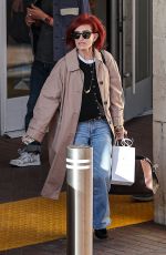 SHARON OSBOURNE Shopping at Neiman Marcus in Beverly Hills 05/29/2024