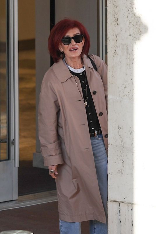 SHARON OSBOURNE Shopping at Neiman Marcus in Beverly Hills 05/29/2024