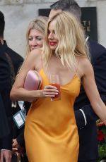 SIENNA MILLER and Oli Green Out in Venice for Wedding of Georgia Irwin and David Winter 05/25/2024