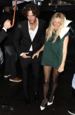 SIENNA MILLER Arrives at Anna Wintour