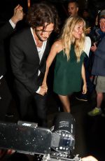 SIENNA MILLER Arrives at Anna Wintour