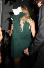 SIENNA MILLER Arrives at Anna Wintour