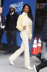 SIMONE ASHLEY Arrives at Good Morning America in New York 05/13/2024