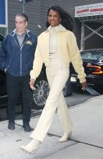 SIMONE ASHLEY Arrives at Good Morning America in New York 05/13/2024