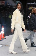 SIMONE ASHLEY Arrives at Good Morning America in New York 05/13/2024