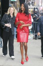 SIMONE ASHLEY Arrives at Good Morning America Studios in New York 05/13/2024