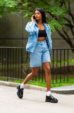 SIMONE ASHLEY Out and About in New York 05/13/2024