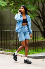 SIMONE ASHLEY Out and About in New York 05/13/2024
