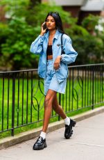 SIMONE ASHLEY Out and About in New York 05/13/2024