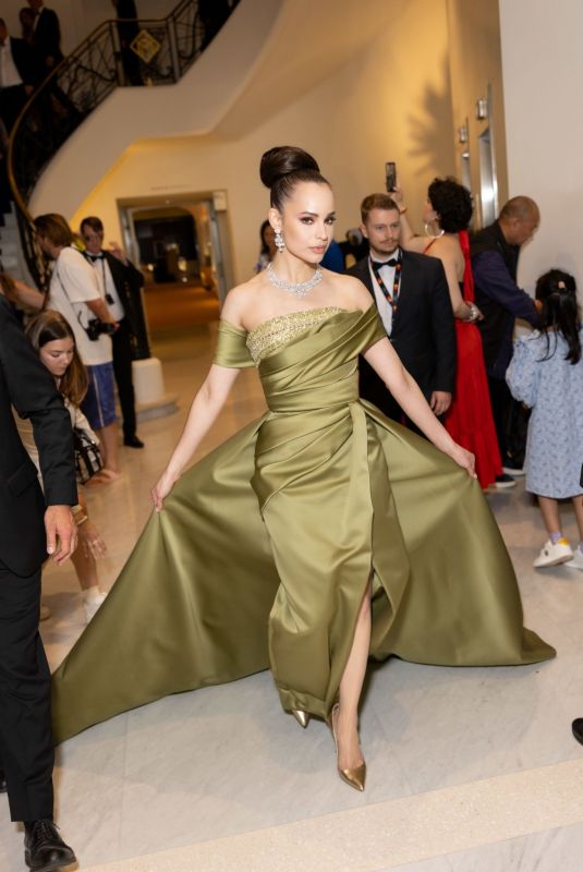 SOFIA CARSON at Hotel Martinez at 77th Cannes Film Festival 05/25/2024