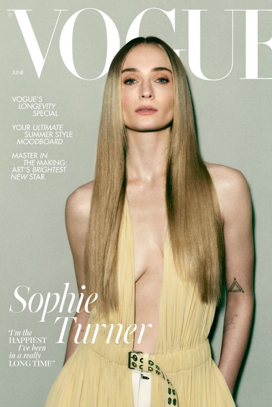 SOPHIE TURNER in British Vogue, June 2024