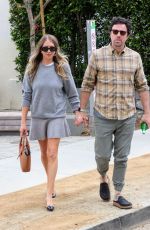 STASSI SCHROEDER and Beau Clark Stop to Support Ariana Madix and Katie Maloney Sandwich Boutique 05/17/2024