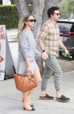 STASSI SCHROEDER and Beau Clark Stop to Support Ariana Madix and Katie Maloney Sandwich Boutique 05/17/2024