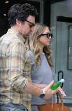 STASSI SCHROEDER and Beau Clark Stop to Support Ariana Madix and Katie Maloney Sandwich Boutique 05/17/2024