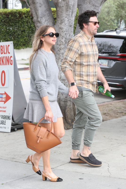 STASSI SCHROEDER and Beau Clark Stop to Support Ariana Madix and Katie Maloney Sandwich Boutique 05/17/2024