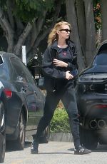 STELLA MAXWELL Arrives at Rise Movement Gym in West Hollywood 05/15/2024