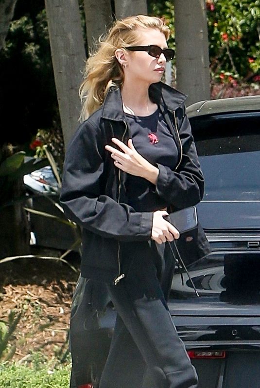 STELLA MAXWELL Arrives at Rise Movement Gym in West Hollywood 05/15/2024