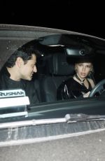 STELLA MAXWELL Leaves Dinner Date in Los Angeles 05/03/2024
