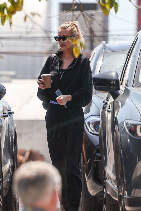 STELLA MAXWELL Leaves Rise Movement Gym in West Hollywood 05/08/2024