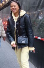STORM REID Out and About in New York 05/05/2024
